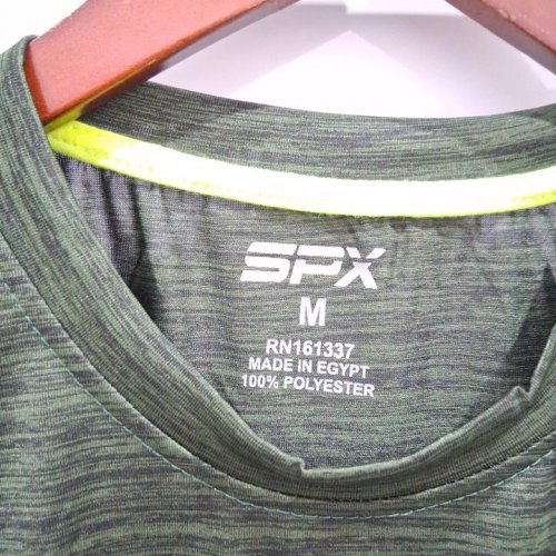 MEN'S SPX ATHLETIC T-SHIRT - MEDIUM - GREEN image 3