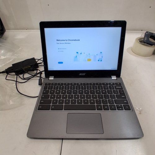 ACER CHROMEBOOK OS - 11.6" SCREEN - 4G RAM / 16G SSD - BLACK - (MODEL: C740-C5U9) image 2