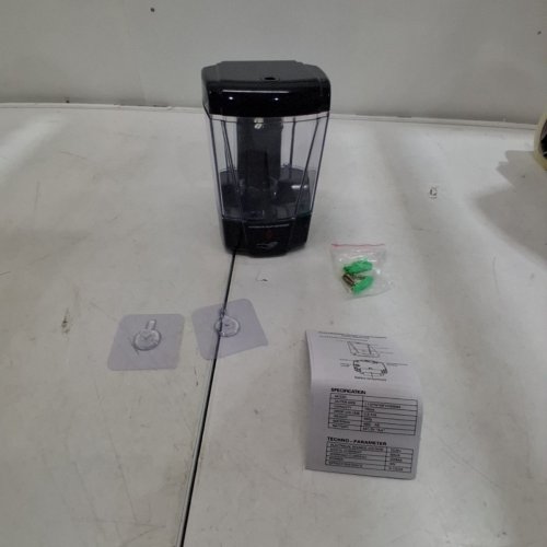 AUTOMATIC SOAP DISPENSER TOUCHLESS INFRARED SENSOR - 700 ML - BLACK image 4