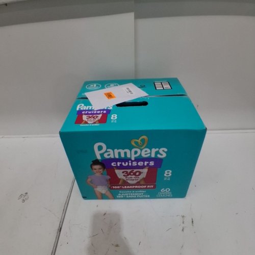 60PK PAMPERS CRUISERS 360* PULL-ON DIAPERS - SIZE 8 image 2