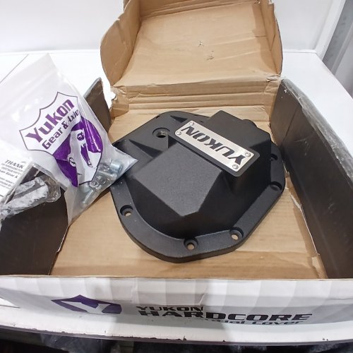 YUKON CHRYSLER REAR MODULAR IRON DIFFERENTIAL COVER - BLACK (MODEL: YHCC-C9.25) image 3