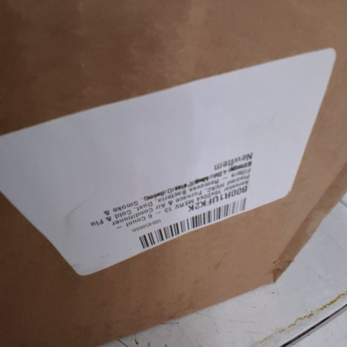 6PK AEROSTAR MERV 13 PLEATED AIR FILTERS - 16" X 20" X 4" (MODEL: P25S.041620-12) image 2