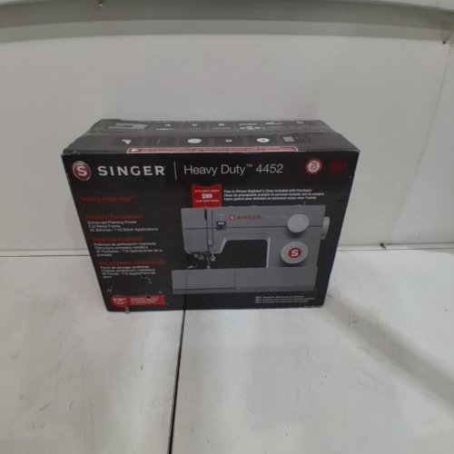 SINGER 4452 HEAVY DUTY SEWING MACHINE, GREY image 7