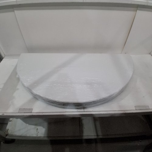 ROUND FOLDING TABLE - 4FT - WHITE (MODEL: YZ122) image 2
