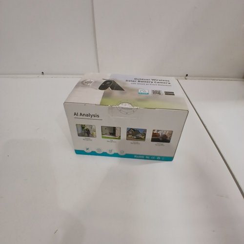 OUTDOOR WIRELESS SOLAR BATTERY CAMERA - 2K RESOLUTION - WHITE image 3