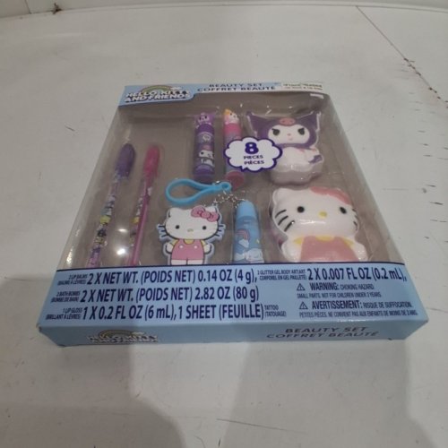 8PC HELLO KITTY AND FRIENDS - PLANT-BASED BEAUTY SET (ITEM: HK1481SA) image 4