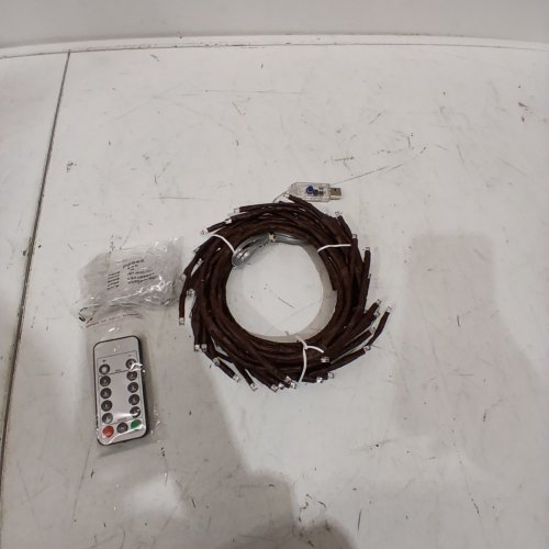 ENCHANTED WILLOW BRANCH VINE LIGHTS DECOR WITH REMOTE - 96 LIGHT - BROWN /WARM WHITE image 3
