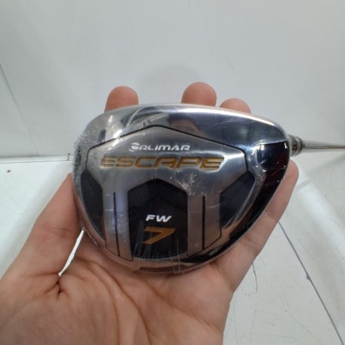 ORLIMAR GOLF ESCAPE FAIRWAY WOOD R FLEX SUPERLITE 60 GRAPHITE SHAFT GOLF CLUB - 22° - RIGHT HANDED - NUMBER 7 - BLACK / SILVER image 3