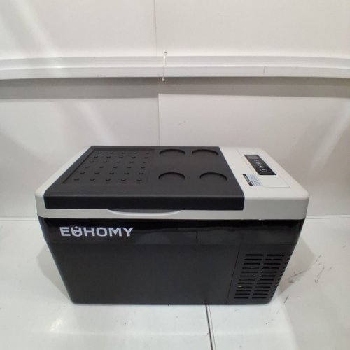 EUHOMY CAMPING FRIDGE FREEZER WITH APP CONTROL - 12/24 V DC & 240 V AC - 25L - BLACK/GREY (MODEL: CF004-25BL) image 3