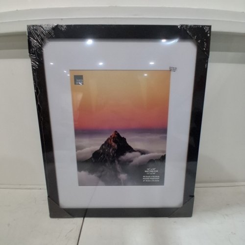 KIERA GRACE CLASSIC LANGFORD WOODEN PICTURE FRAME- 16" X 20"- BLACK (MODEL:PH00385-0FF) image 2