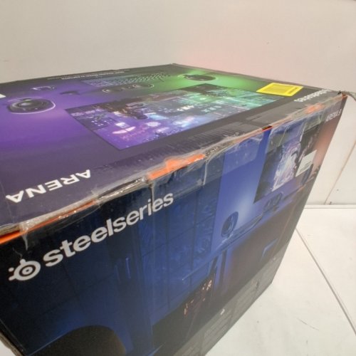 STEELSERIES ARENA 9 ILLUMINATED 5.1 GAMING SPEAKERS WITH 5.1 USB SURROUND SOUND, WIRELESS REAR SPEAKERS, 2-WAY SPEAKER DESIGN, SUBWOOFER, REACTIVE RGB LIGHTING (MODEL: 61547) image 6