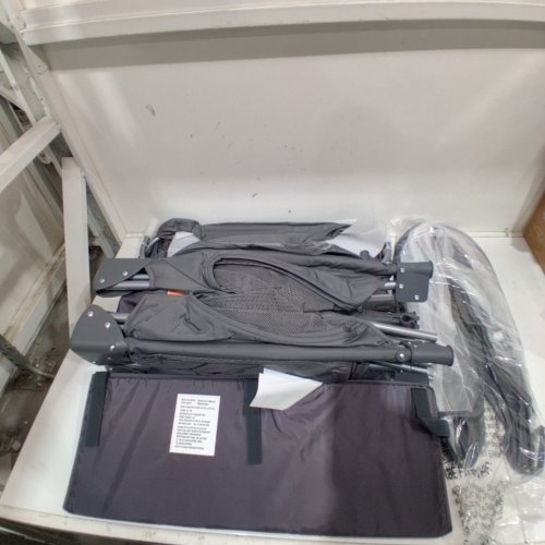 PAMO BABE PACK AND PLAY 1-SECOND SETUP 4-IN-1 PORTABLE CRIB FOR BABY - 39.5"X27.5"X27.5" - GREY (MODEL: P9123B01) image 2