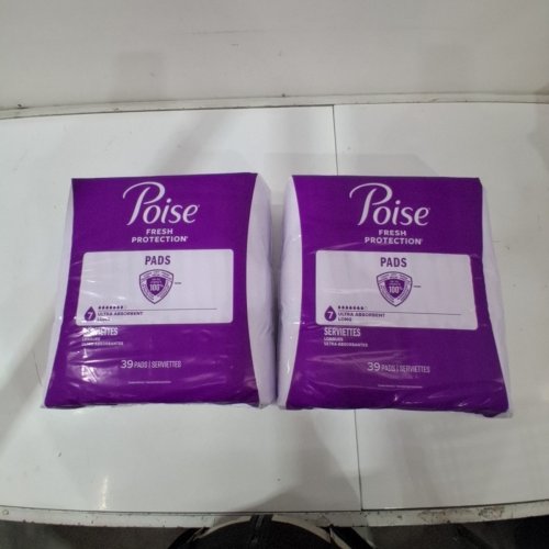78PK POISE INCONTINENCE PADS FOR WOMEN/BLADDER LEAKAGE PADS - (MODEL: ‎5494100) image 2