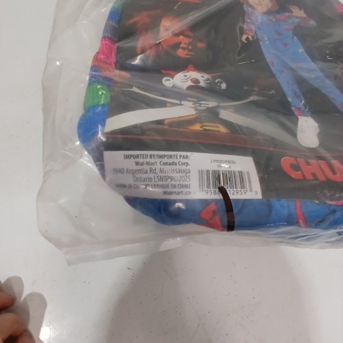2 BOYS RUBIES CHILD'S PLAY CHUCKY COSTUME (JUMPSUIT ONLY) - LARGE - ASSORTED COLOURS (STYLE: 1001032) image 2