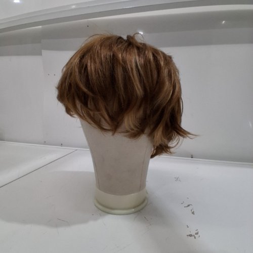 WOMEN'S SHORT HAIR PIXIE CUT SYNTHETIC WIG - 5" - LIGHT BROWN image 2