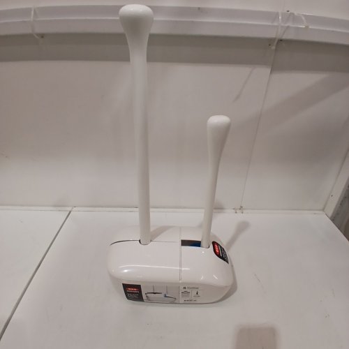 OXO GOOD GRIPS HIDEAWAY TOILET BRUSH AND PLUNGER COMBINATION SET - WHITE image 2