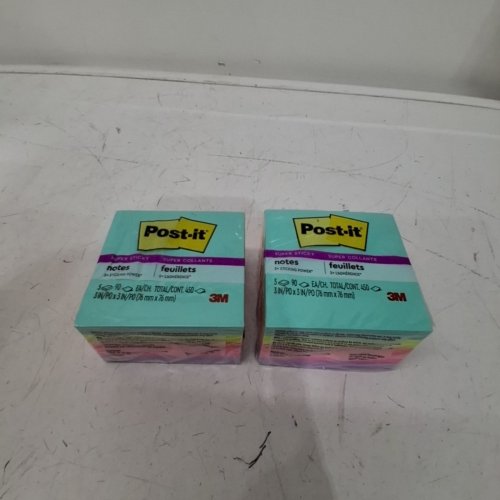 2 (5PK) POST-IT SUPER STICKY NOTES - (3"X3") - SUPERNOVA NEONS COLLECTION) image 2