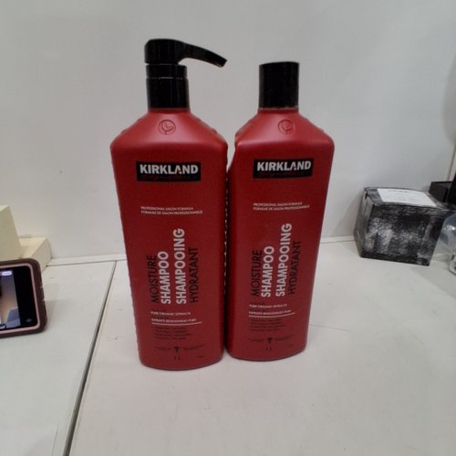 2PK KIRKLAND PROFESSIONAL SALON FORMULA MOISTURE SHAMPOO - 1L EACH image 2
