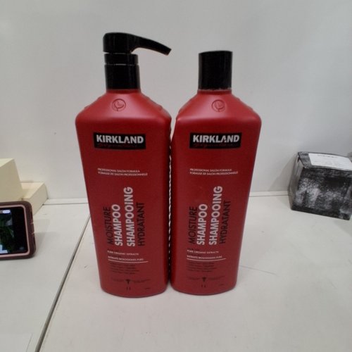 2PK KIRKLAND PROFESSIONAL SALON FORMULA MOISTURE SHAMPOO - 1L EACH image 4
