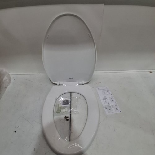 MAYFAIR BY BEMIS CASWELL ROUNDED TOILET SEAT - WHITE (MODEL: 1880SLOW 000) image 2