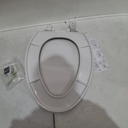 MAYFAIR BY BEMIS CASWELL ROUNDED TOILET SEAT - WHITE (MODEL: 1880SLOW 000) image 3
