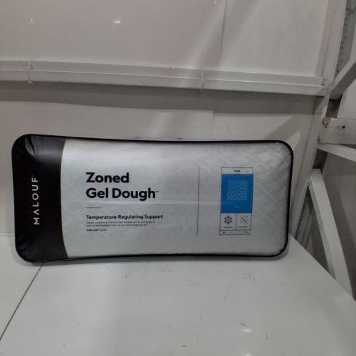 Z ZONED GEL DOUGH GEL-INFUSED MEMORY FOAM BED PILLOW - LOW LOFT - KING - (MODEL: ZZKKLPZG) image 4