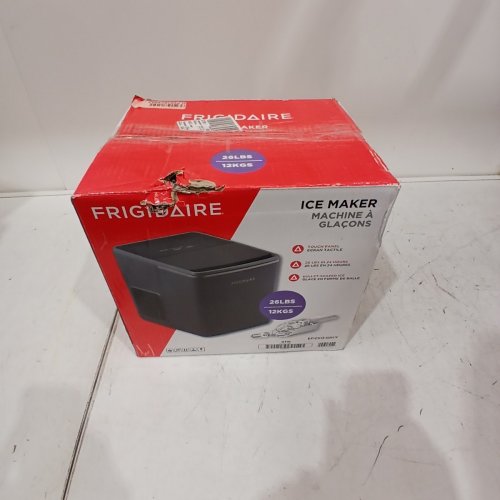 FRIGIDAIRE RETRO FREESTANDING BULLET SHAPED ICE MAKER - 26LB - GREY (MODEL: EFIC513-GREY) image 9