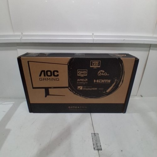 AOC QHD GAMING MONITOR - 27" - 240HZ - BLACK (MODEL: Q27G4ZMN) image 6