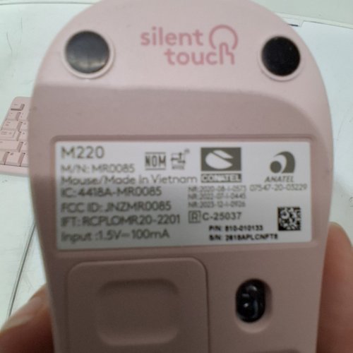 LOGITECH WIRELESS KEYBOARD AND MOUSE COMBO - 2.4 GHZ WIRELESS - PINK (MODEL: MK270) image 5