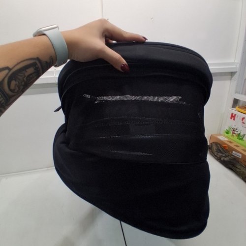 NEWBORN CARRY COT FOR FAME STROLLER - TWILLIC BLACK (MODEL: 01351CTWB) image 8