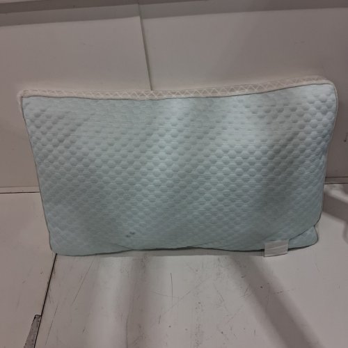 ADJUSTABLE ORTHOPEDIC PILLOW ERGONOMIC SUPPORT- BLUE/WHITE image 2