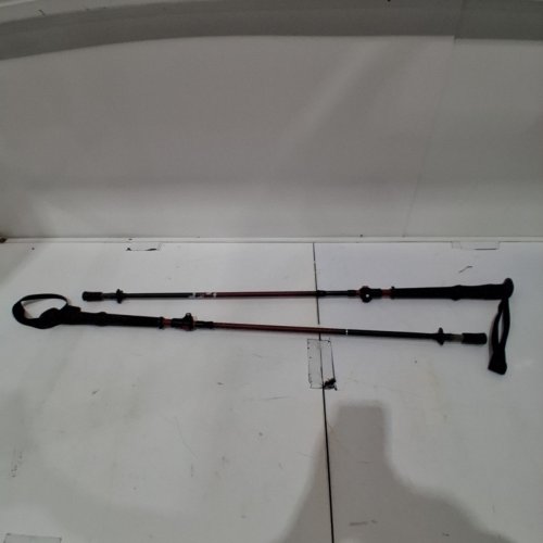 WINDQUESTER STRIDER Z ULTRALIGHT TREKKING POLES - 43"-51" - BLACK/RED (MODEL: STRIDER Z) image 2