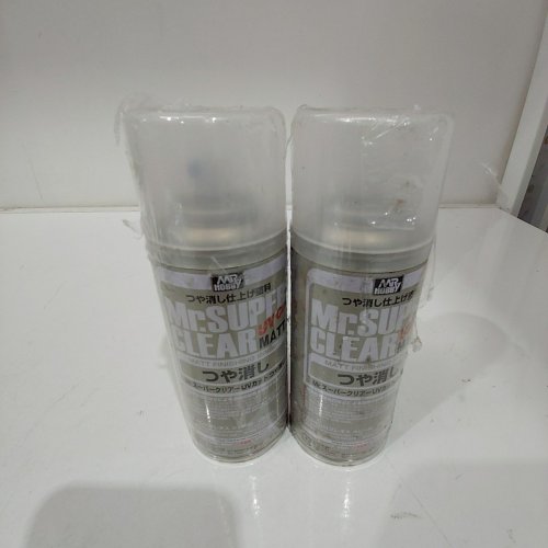 2 MR HOBBY MR.SUPER CLEAR UV CUT MATT FINISHING SPRAY - 68 ML image 2