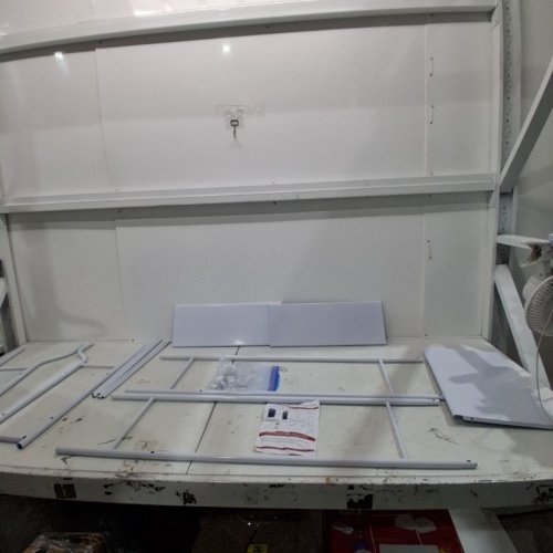 3-TIER METAL OVER THE TILET STORAGE RACK - 62.9" - WHITE image 2