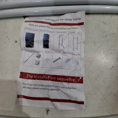 3-TIER METAL OVER THE TILET STORAGE RACK - 62.9" - WHITE image 3
