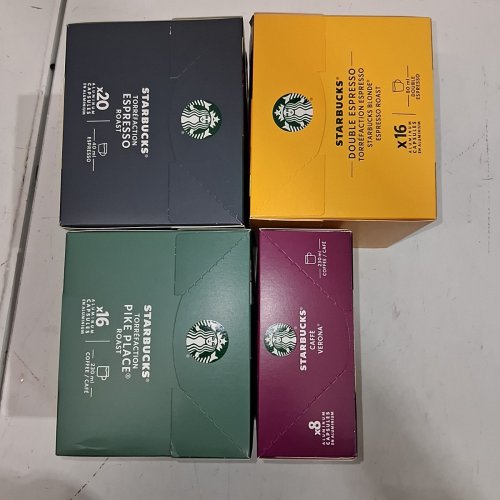 60PK STARBUCKS BY NESPRESSO ROAST & GROUND COFFEE CAPSULES - ASSORTED FLAVORS - 596G image 4