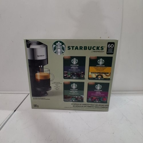60PK STARBUCKS BY NESPRESSO ROAST & GROUND COFFEE CAPSULES - ASSORTED FLAVORS - 596G image 5
