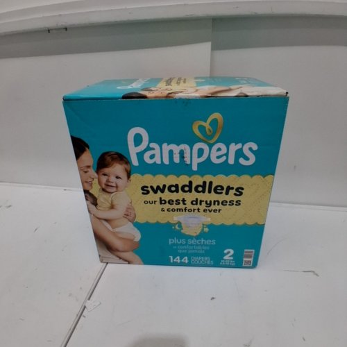144PK PAMPERS SWADDLERS - SIZE 2 - MULTICOLOR image 2