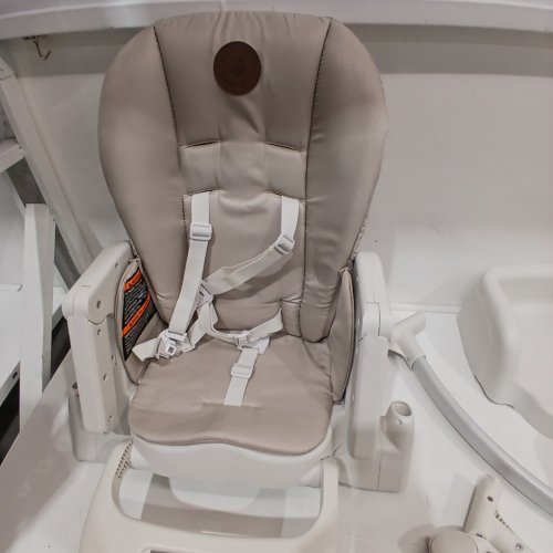 MAXI-COSI CONVERTIBLE & FOLDABLE WATER-REPELLENT MINLA HIGHCHAIR WITH DETACHABLE KITCHEN BOOSTER SEAT - 42" - HORIZON SAND (MODEL: 03024CGMTA) image 6