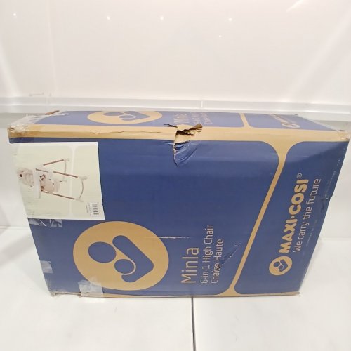 MAXI-COSI CONVERTIBLE & FOLDABLE WATER-REPELLENT MINLA HIGHCHAIR WITH DETACHABLE KITCHEN BOOSTER SEAT - 42" - HORIZON SAND (MODEL: 03024CGMTA) image 11