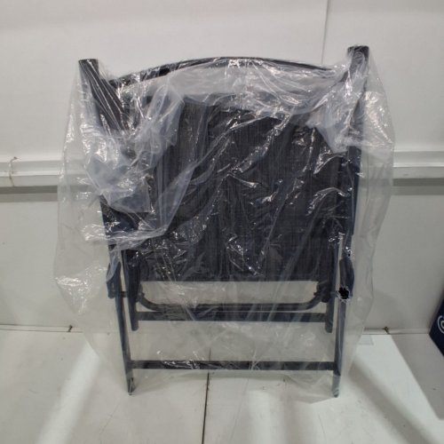 MAINSTAYS PADDED FOLDING CHAIR, LAWN/BEACH CHAIR, 25" X 35.8" - GREY image 6