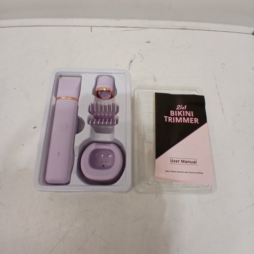 VOGCREST 2-IN-1 BODY FACE AND BIKINI TRIMMER - PURPLE (MODEL: VG-107) image 3