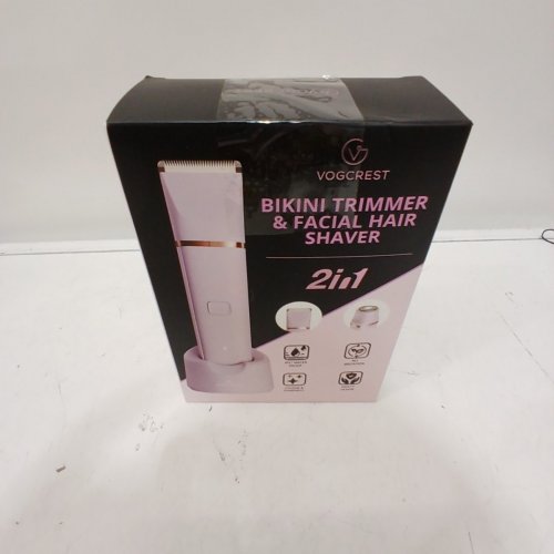 VOGCREST 2-IN-1 BODY FACE AND BIKINI TRIMMER - PURPLE (MODEL: VG-107) image 4
