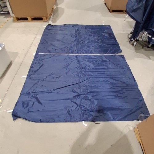 POP-UP CANOPY TENT WITH REMOVABLE SIDEWALLS - 10 X 10 - NAVY BLUE image 3