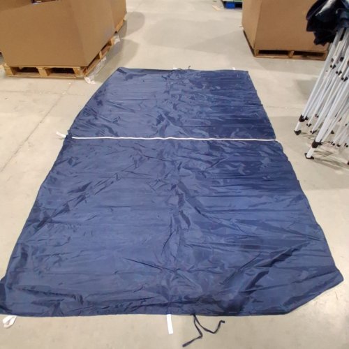 POP-UP CANOPY TENT WITH REMOVABLE SIDEWALLS - 10 X 10 - NAVY BLUE image 4