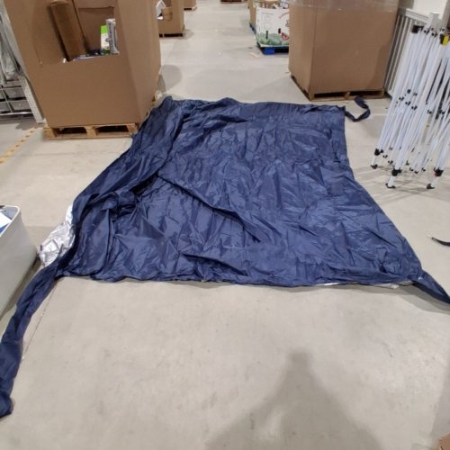 POP-UP CANOPY TENT WITH REMOVABLE SIDEWALLS - 10 X 10 - NAVY BLUE image 7