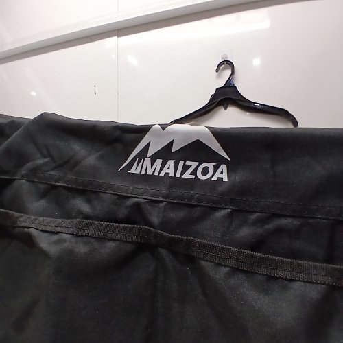 MAIZOA COLLAPSIBLE WAGON WITH CANOPY, ADJUSTABLE PUSH/PULL HANDLE, AND ONE-STEP LOCKING DESIGN - BLACK image 2