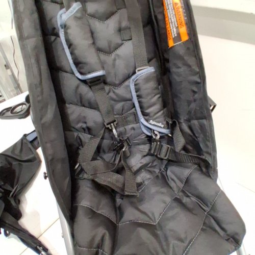 INGENUITY SUMMER INFANT 3DLITE CONVENIENCE STROLLER - 50LB CAP - JET BLACK (MODEL: 17014) image 4