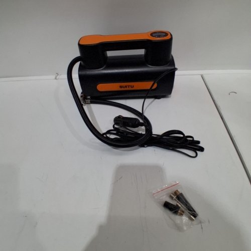5PC SUITU ON-BOARD AIR COMPRESSOR - BLACK / ORANGE (MODEL: ST-5511) image 4