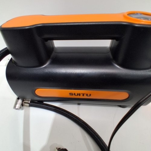 5PC SUITU ON-BOARD AIR COMPRESSOR - BLACK / ORANGE (MODEL: ST-5511) image 5
